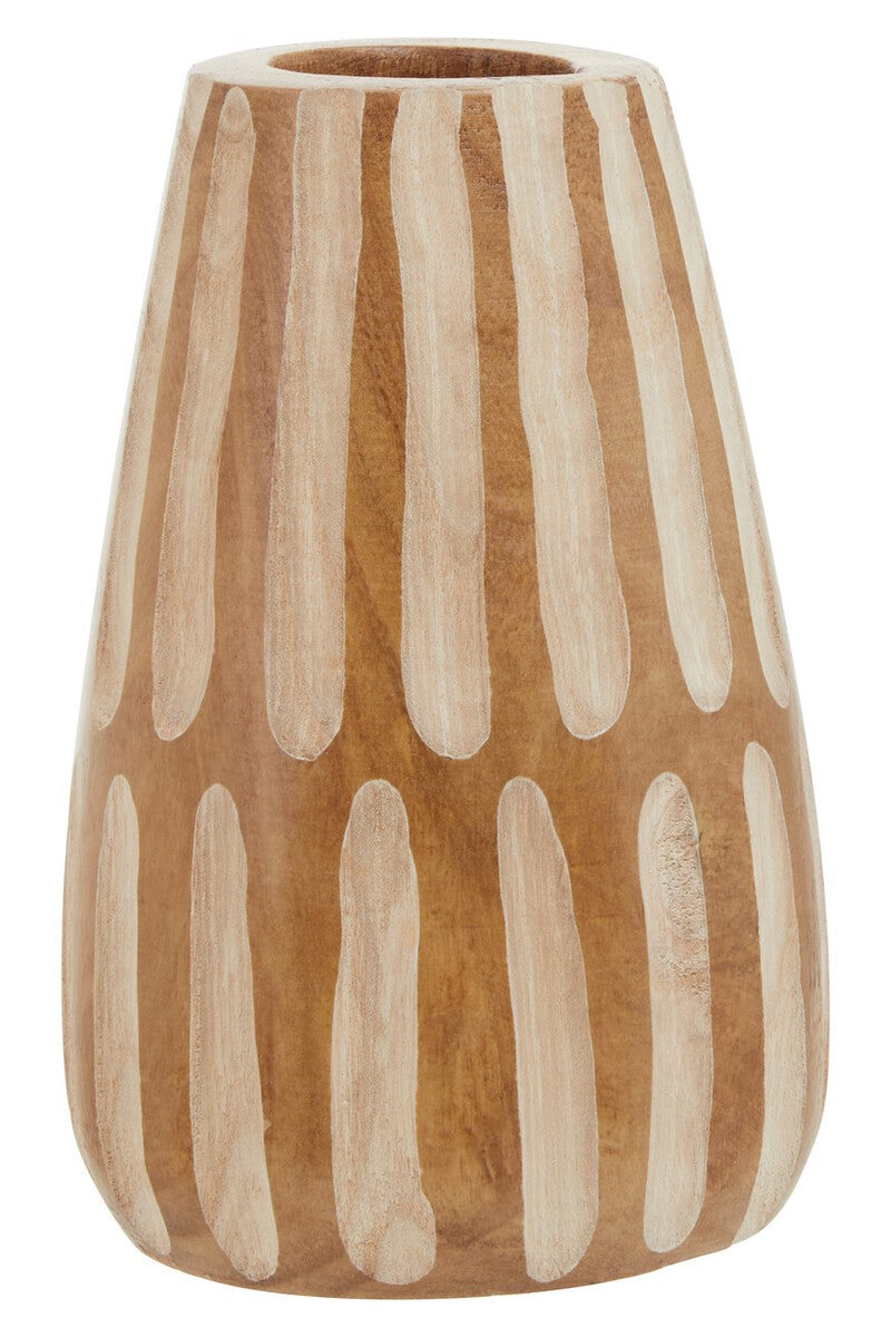 Natal Natural Wooden Vase