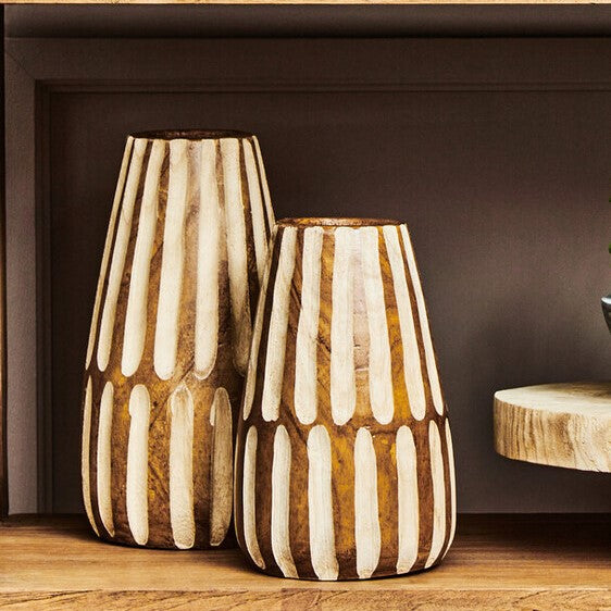 Natal Natural Wooden Vase