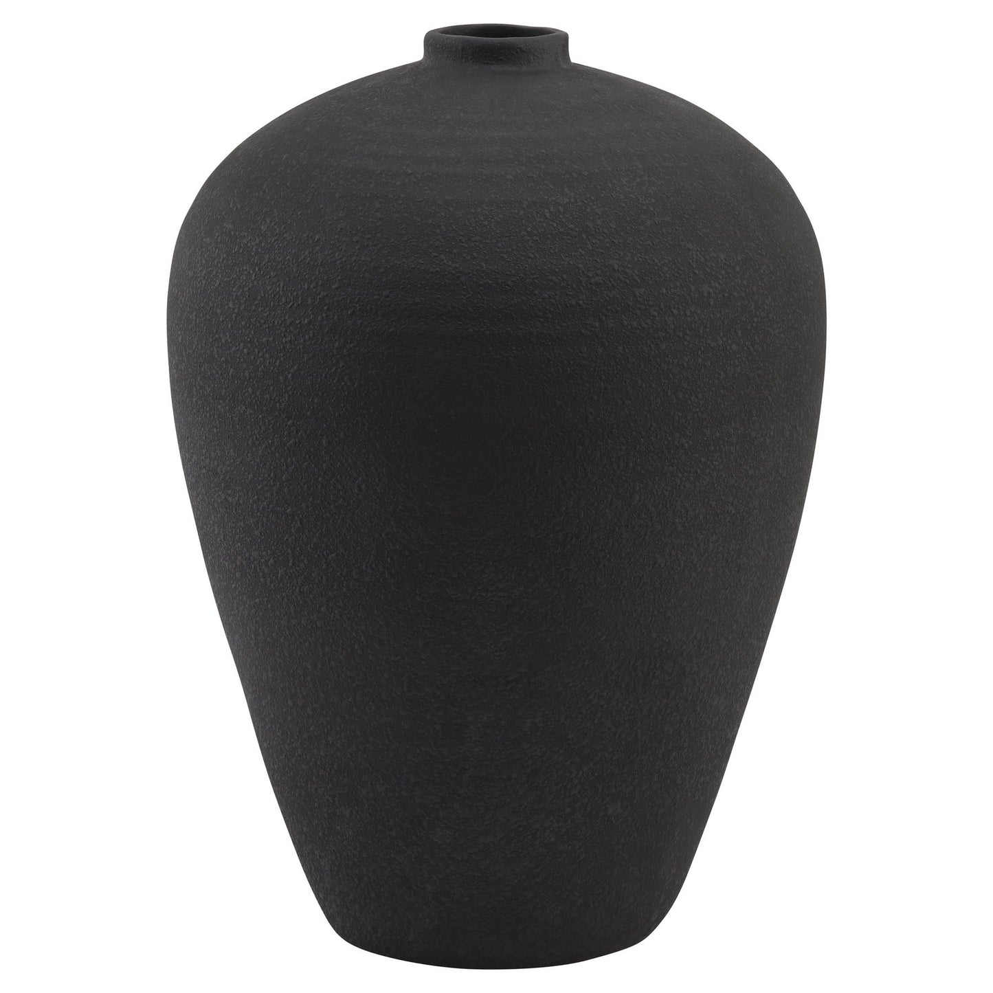 Franschhoek Matt Black Tall Vase