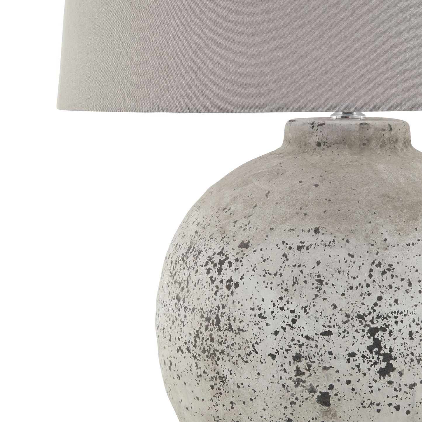 Dunaverty Large Stone Ceramic Lamp