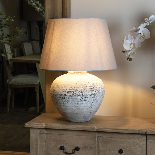 Freddy Large Stone Ceramic Lamp