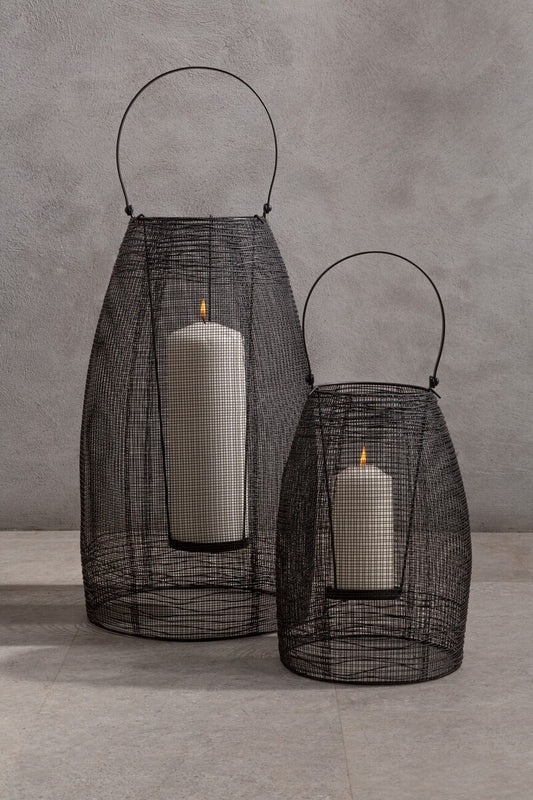 Nambiti Wire Woven Candle Lantern