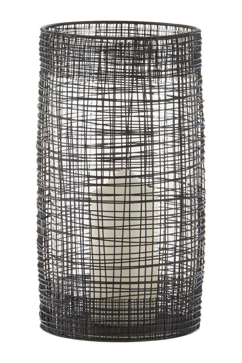 Nambiti Woven Wire Pillar Candle Holder
