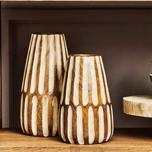 Natal Natural Wooden Vase