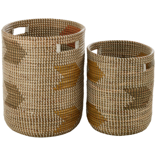Montrose Set of 2 Seagrass Storage Baskets